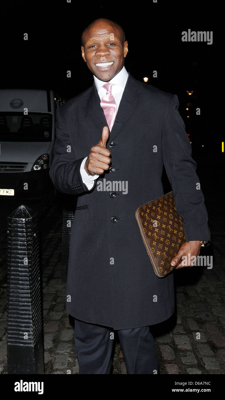 Chris Eubank at the World Premiere of Titanic Requiem held at Central