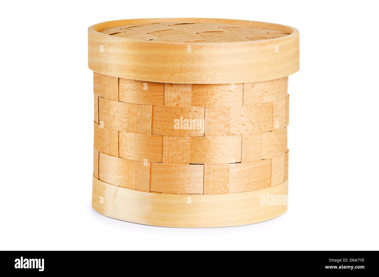 Birch bark container Stock Photo Alamy