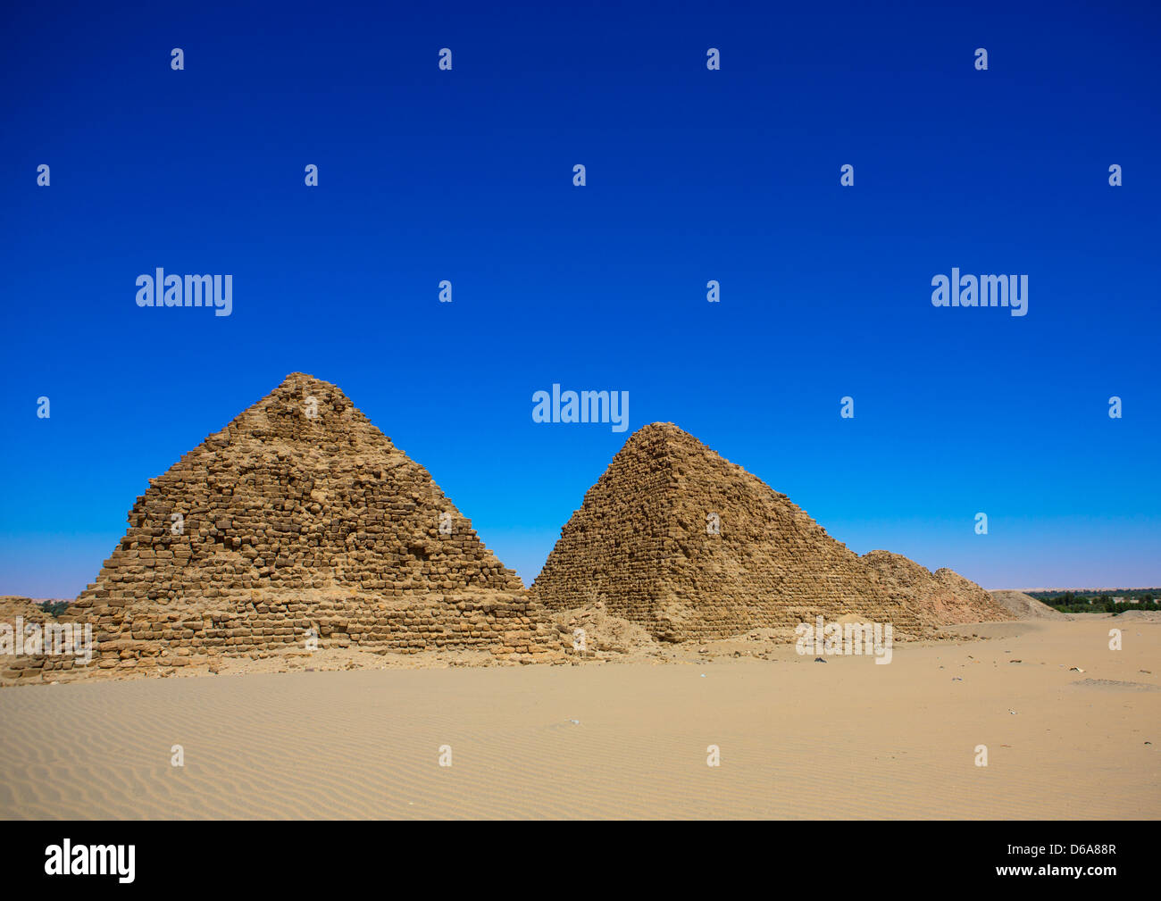 Royal Pyramids Of Napata, Nuri, Sudan Stock Photo - Alamy