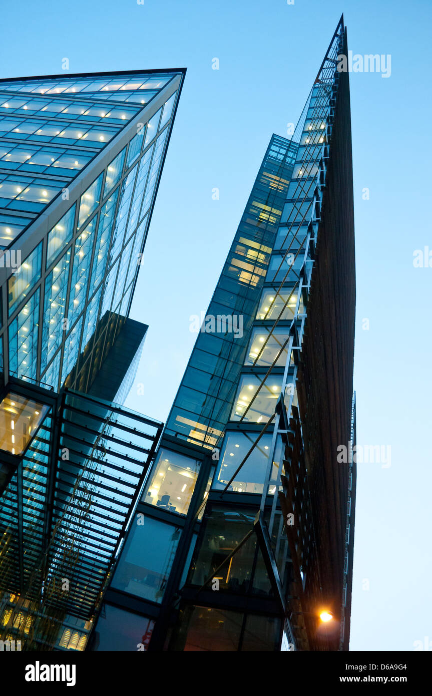 New Street Square architecture, new shopping, office and residential centre in the City of London, EC4, UK Stock Photo
