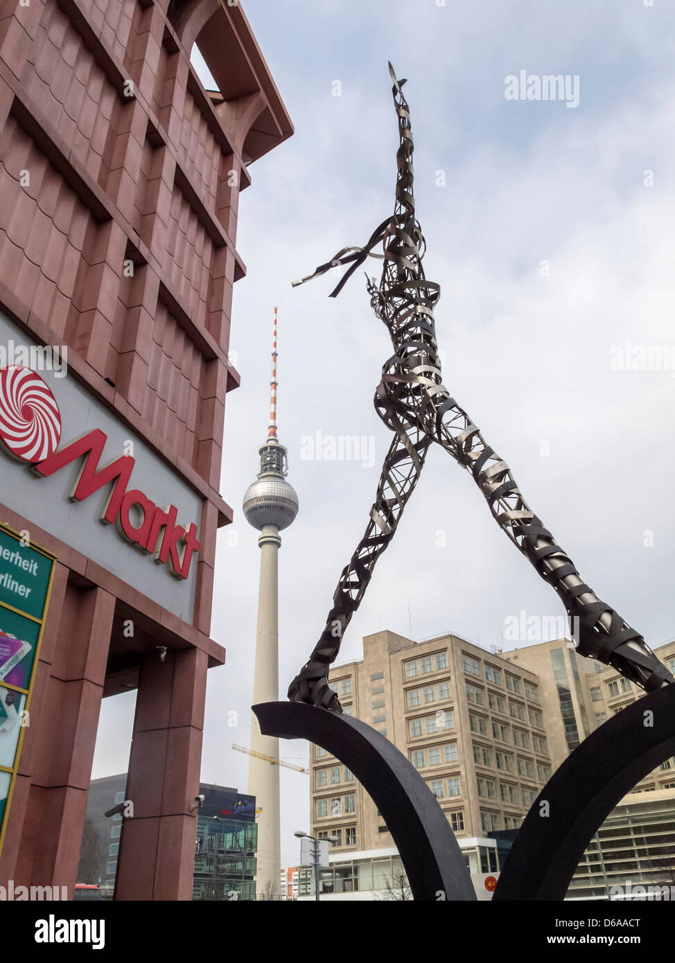 The statue 'Alexa' by sculptor Mirko SiakkouFiodin outside the Alexa shopping centre