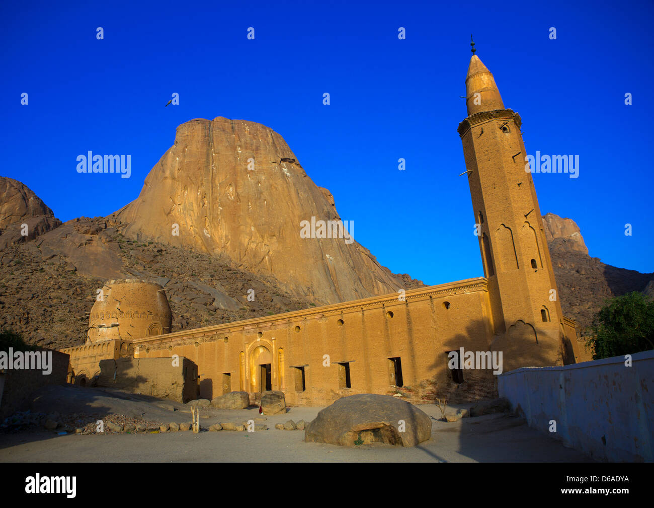 Khatmiyah Mosque At The Base Of The Taka Mountains, Kassala, Sudan Stock Photo