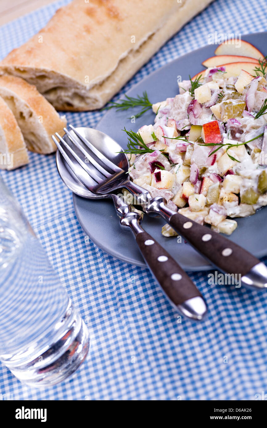 herring salad Stock Photo