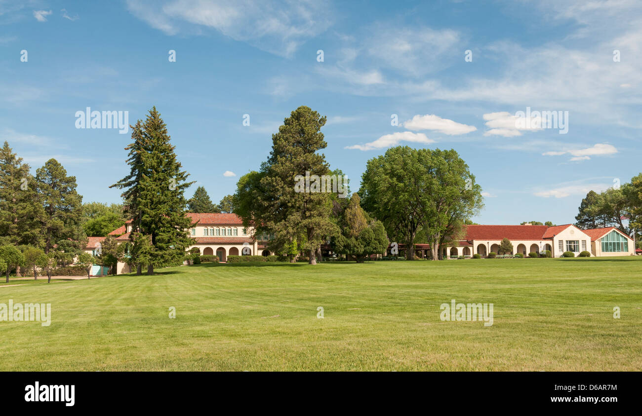 New Mexico, Cimarron, Philmont Scout Ranch, Villa Philmont, completed