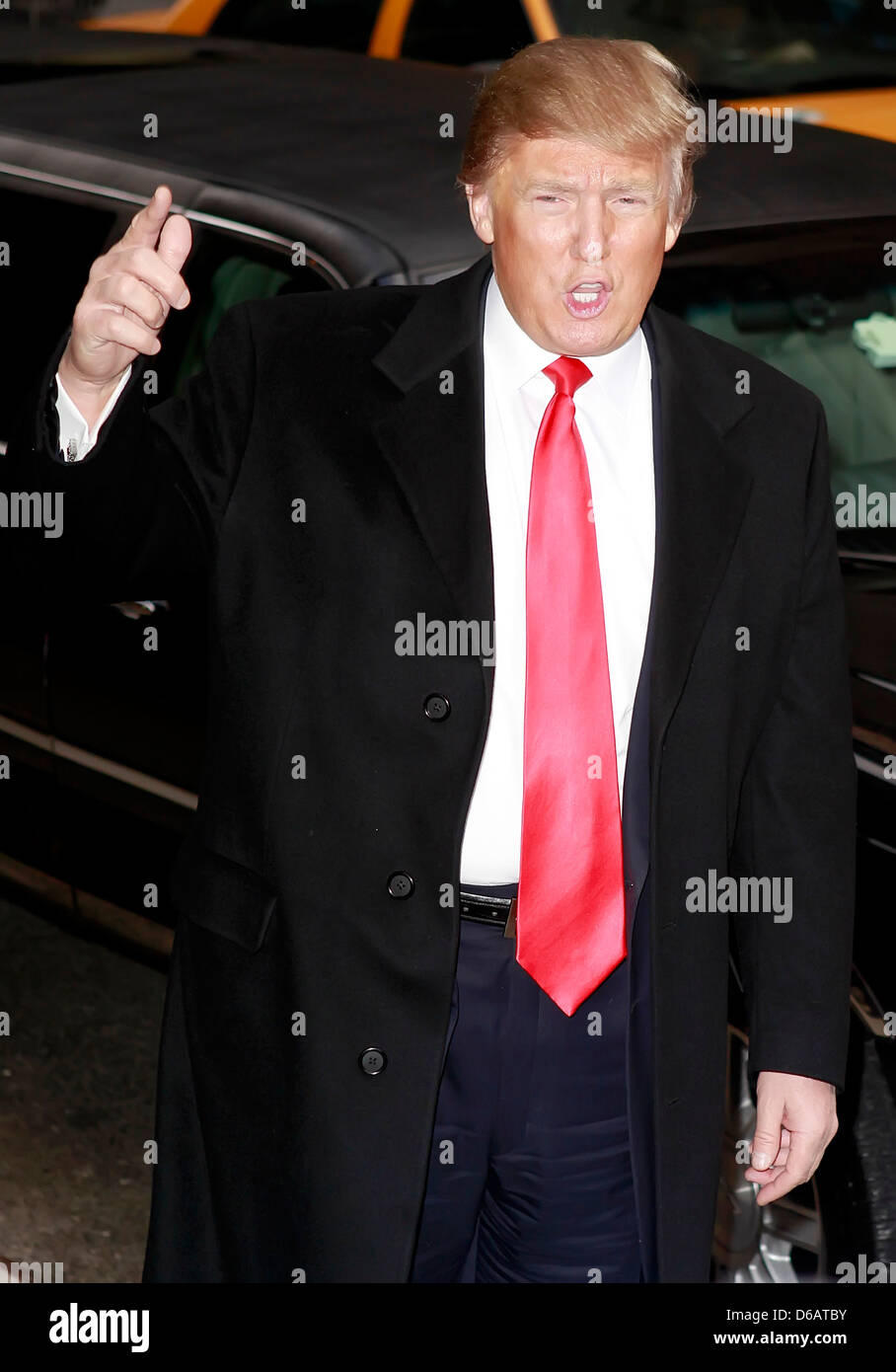 Donald Trump 'The Late Show with David Letterman' at the Ed Sullivan