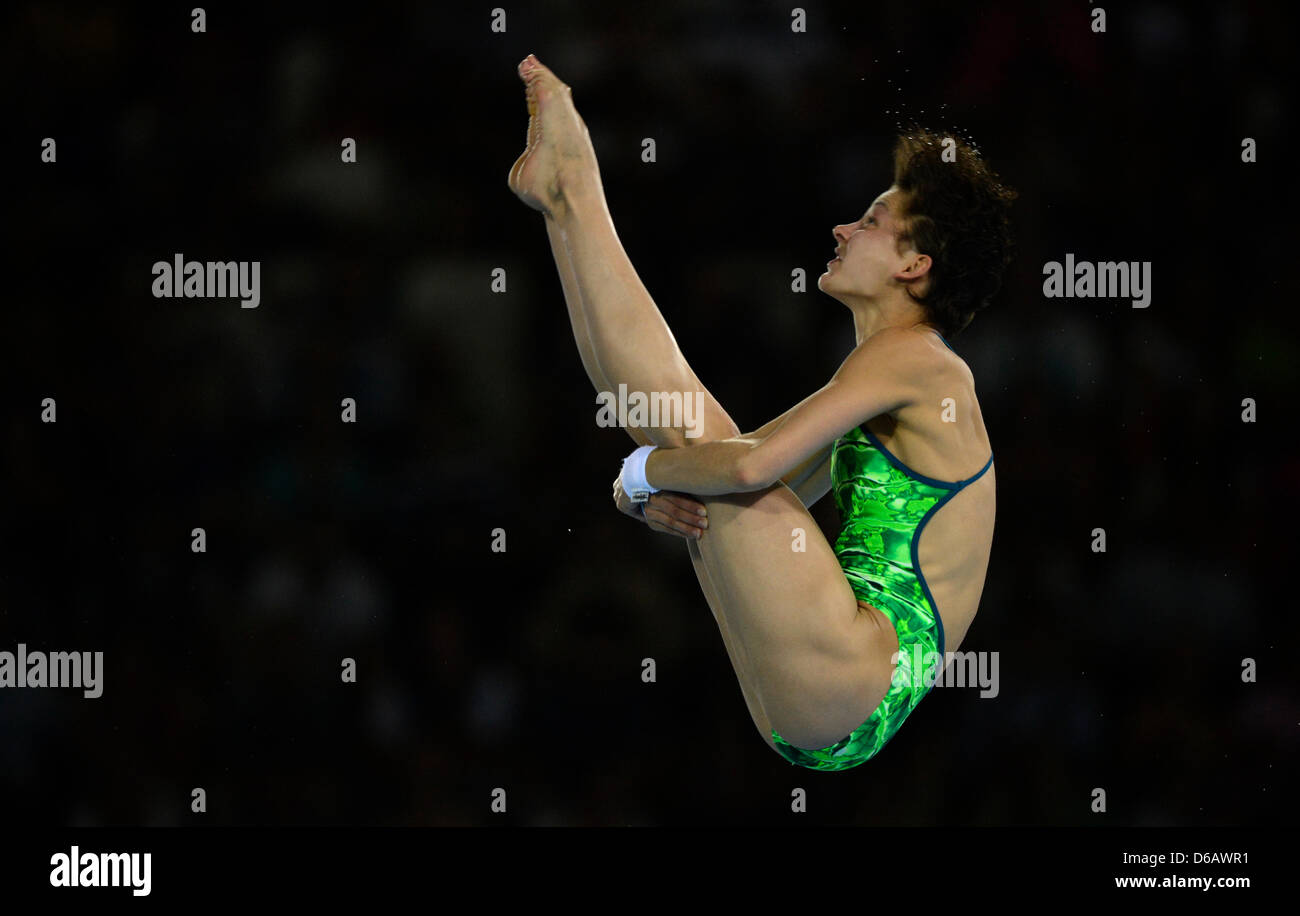 Christin Steuer Of Germany Competes In The Women s 10m Platform Final