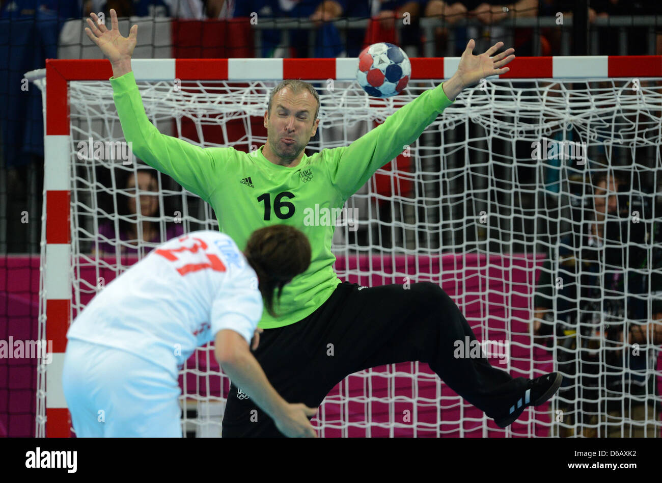 Basket sales gardien handball