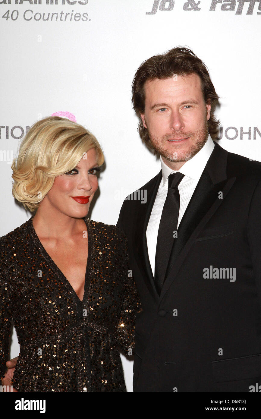 Tori Spelling and Dean McDermott 19th Annual Elton John AIDS Foundation