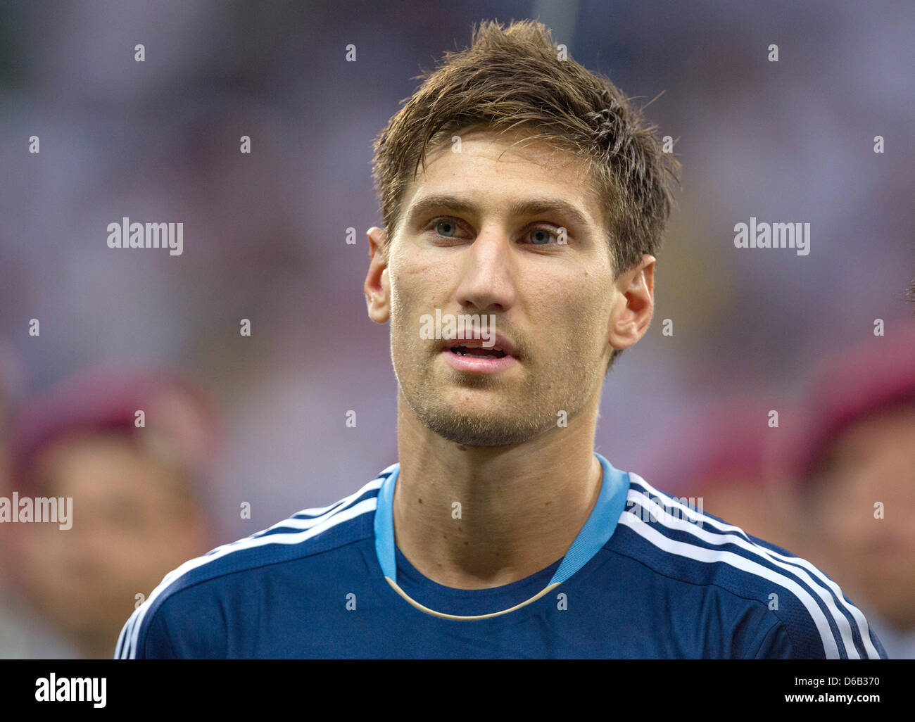 Argentina's Federico Fernandez during the friendly soccer match Germany against Argentina at the Commerzbank-Arena in Frankfurt/ Main, Germany, 15 August 2012. Photo: Uwe Anspach dpa/lhe Stock Photo