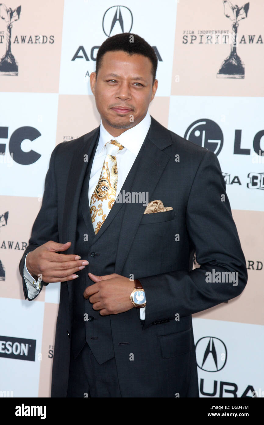 Terrence Howard The 2011 Film Independent Spirit awards held at Santa