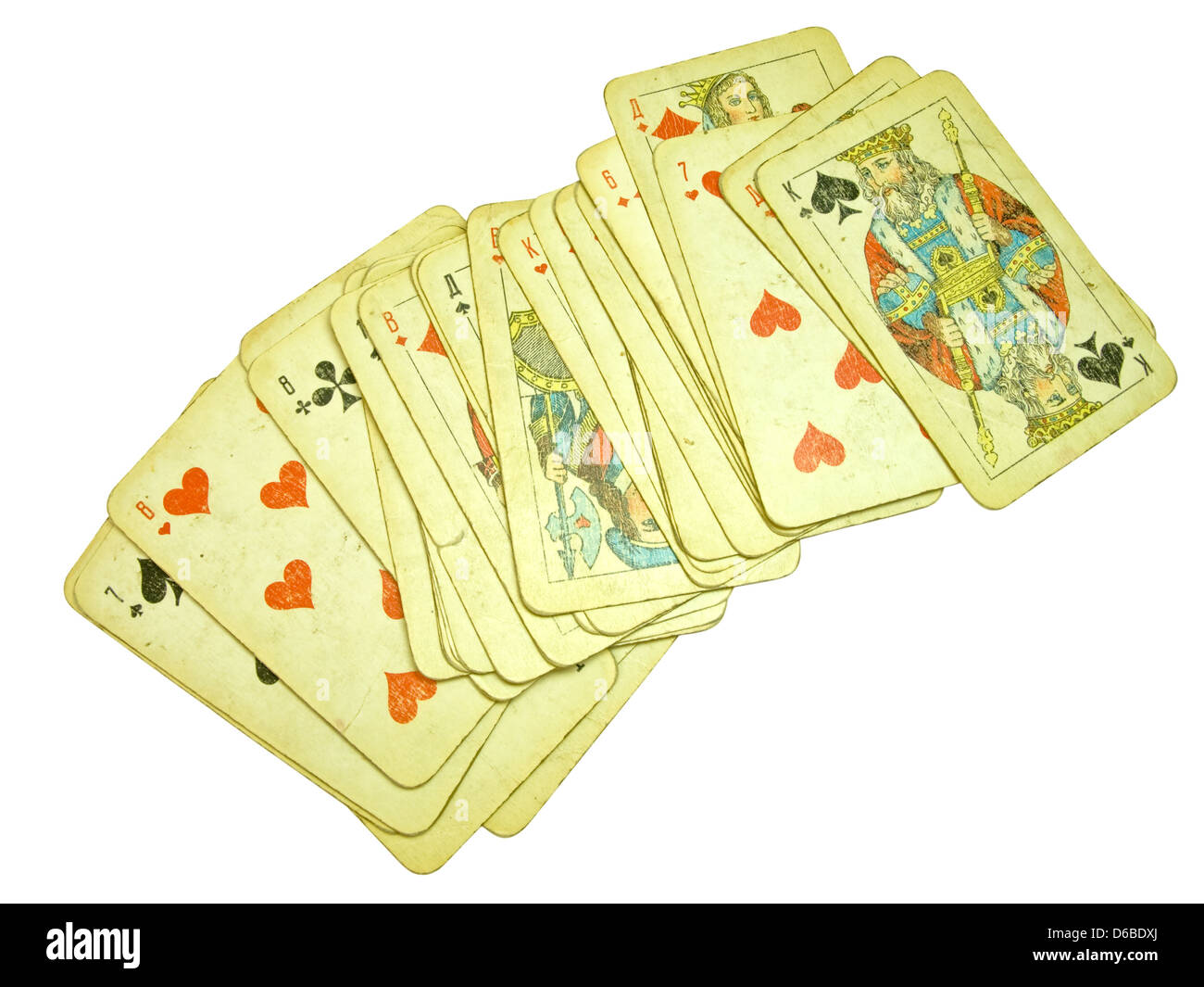 playing cards Stock Photo