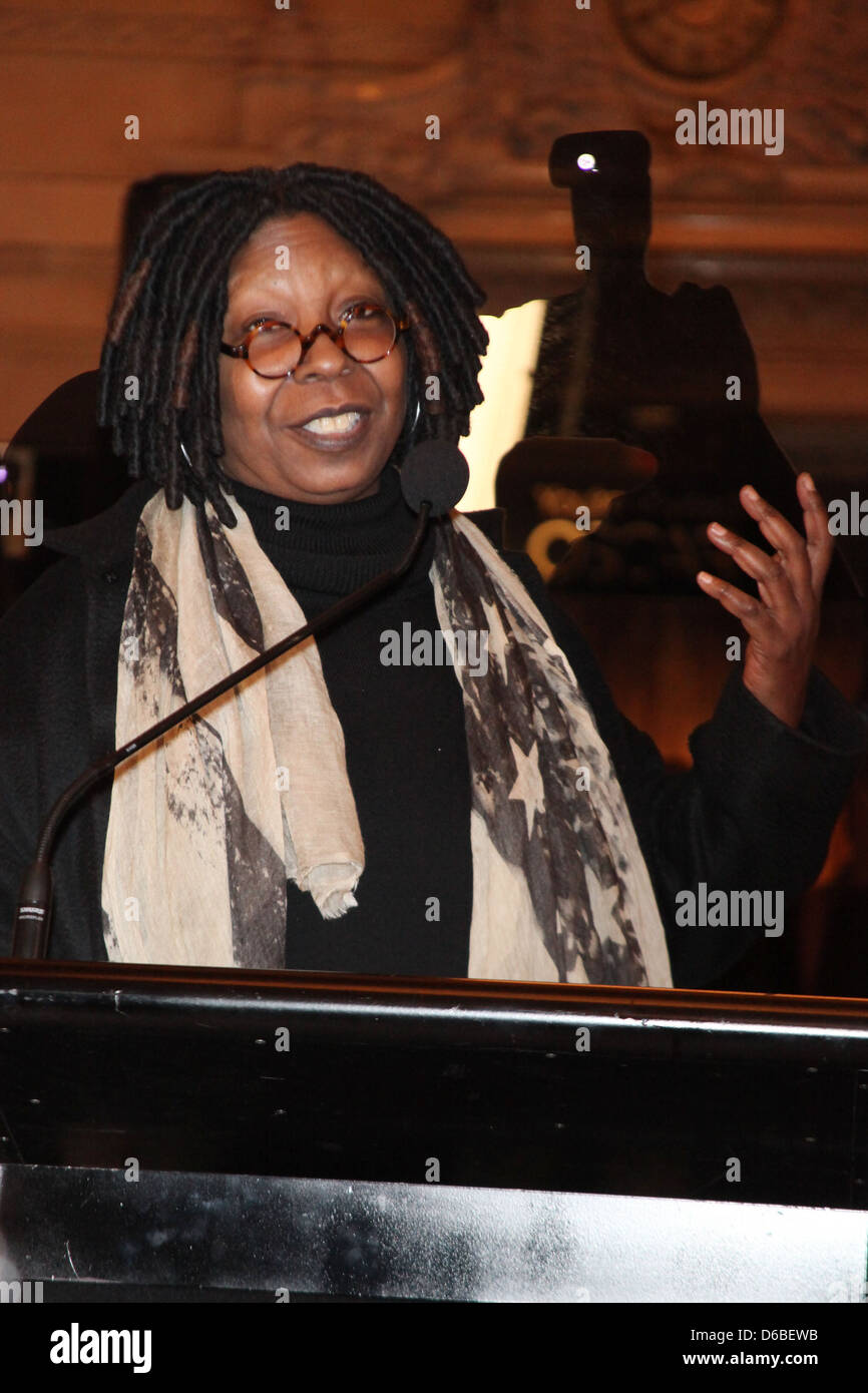 Whoopi Goldberg unveils 'Meet the Oscars,' an exhibition of Oscar