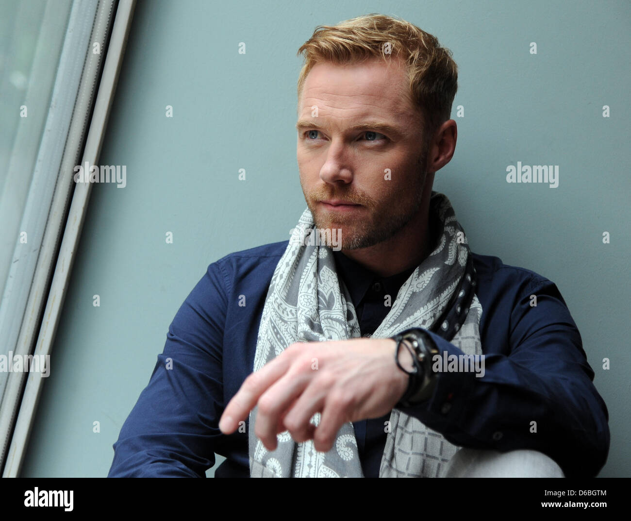 Singer Ronan Irish singer Ronan Keating is pictured at a photoshoot in Berlin ...