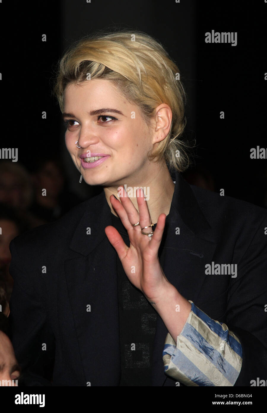 Pixie Geldof London Fashion Week A/W 2011 House of Holland Front