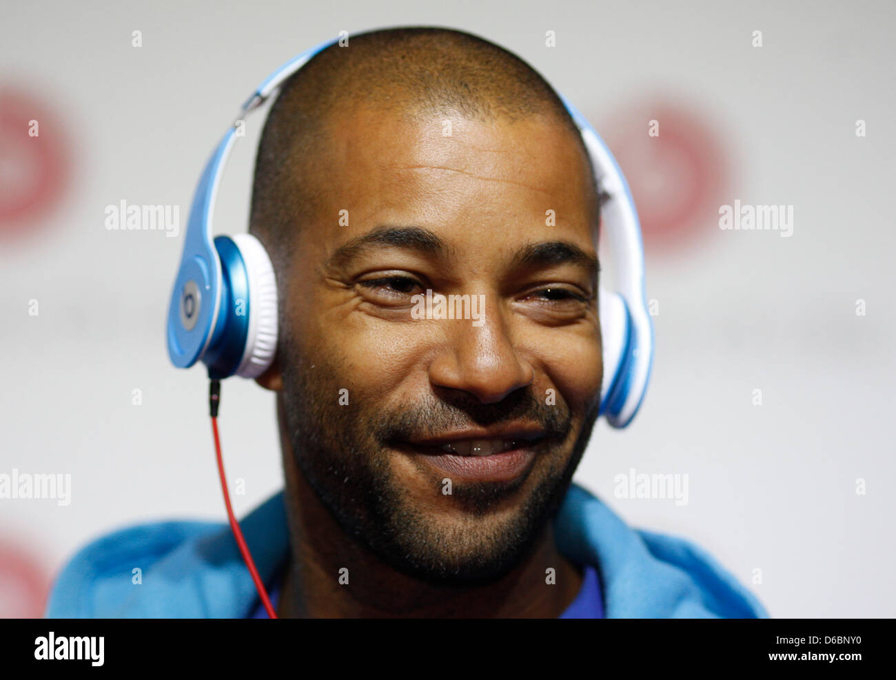 German rapper and actor Tyron Ricketts poses for pictures on the red ...