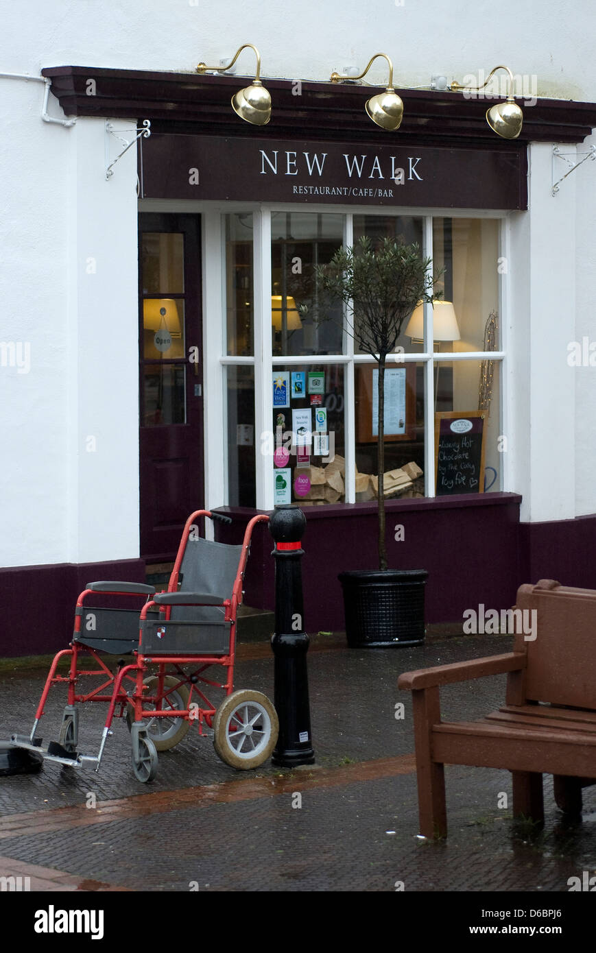 new walk,Totnes Stock Photo
