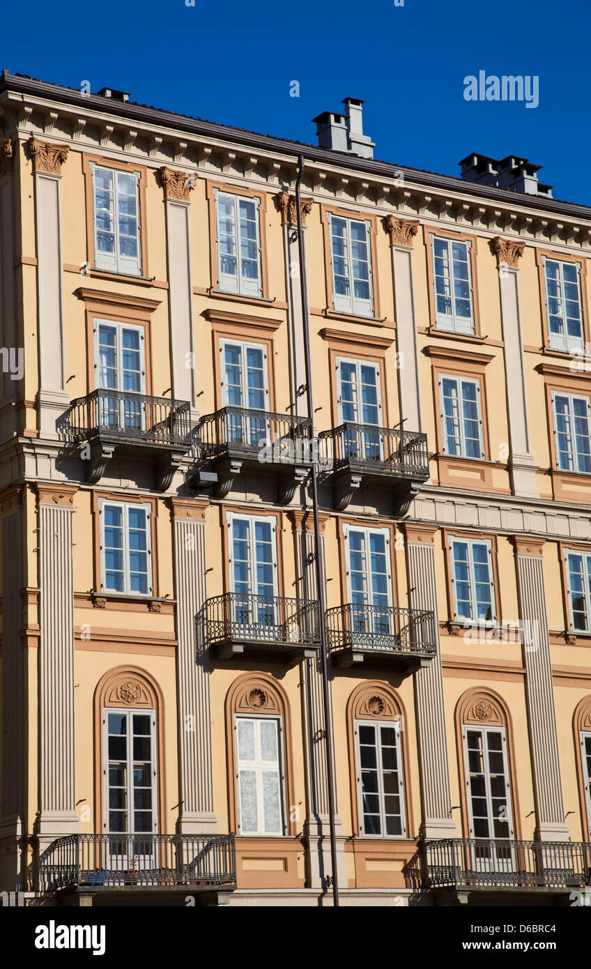 Turin architecture - Italy Stock Photo