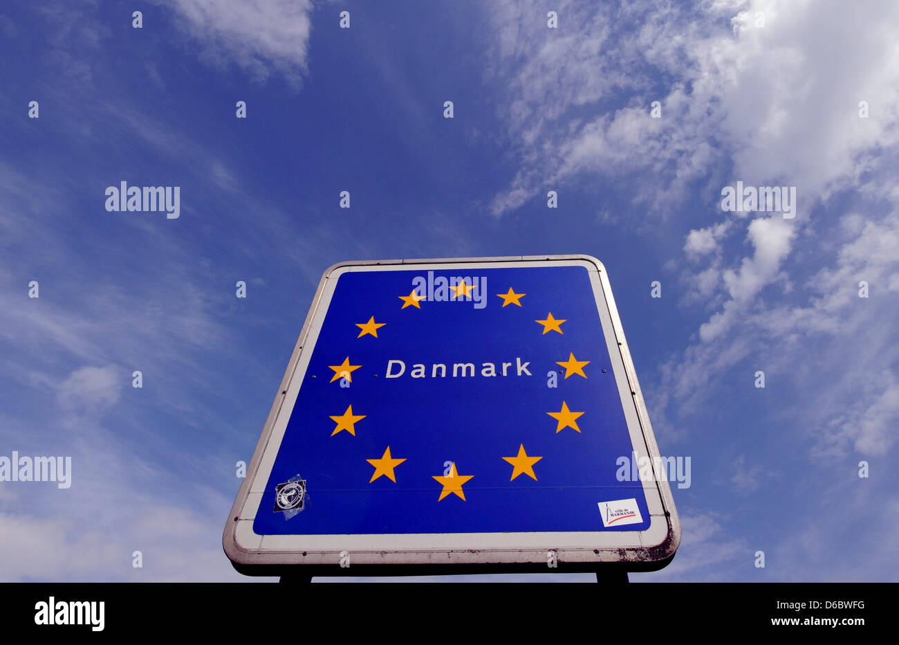 FILE An archive picture dated 12 May 2011 shows the boarder sign of