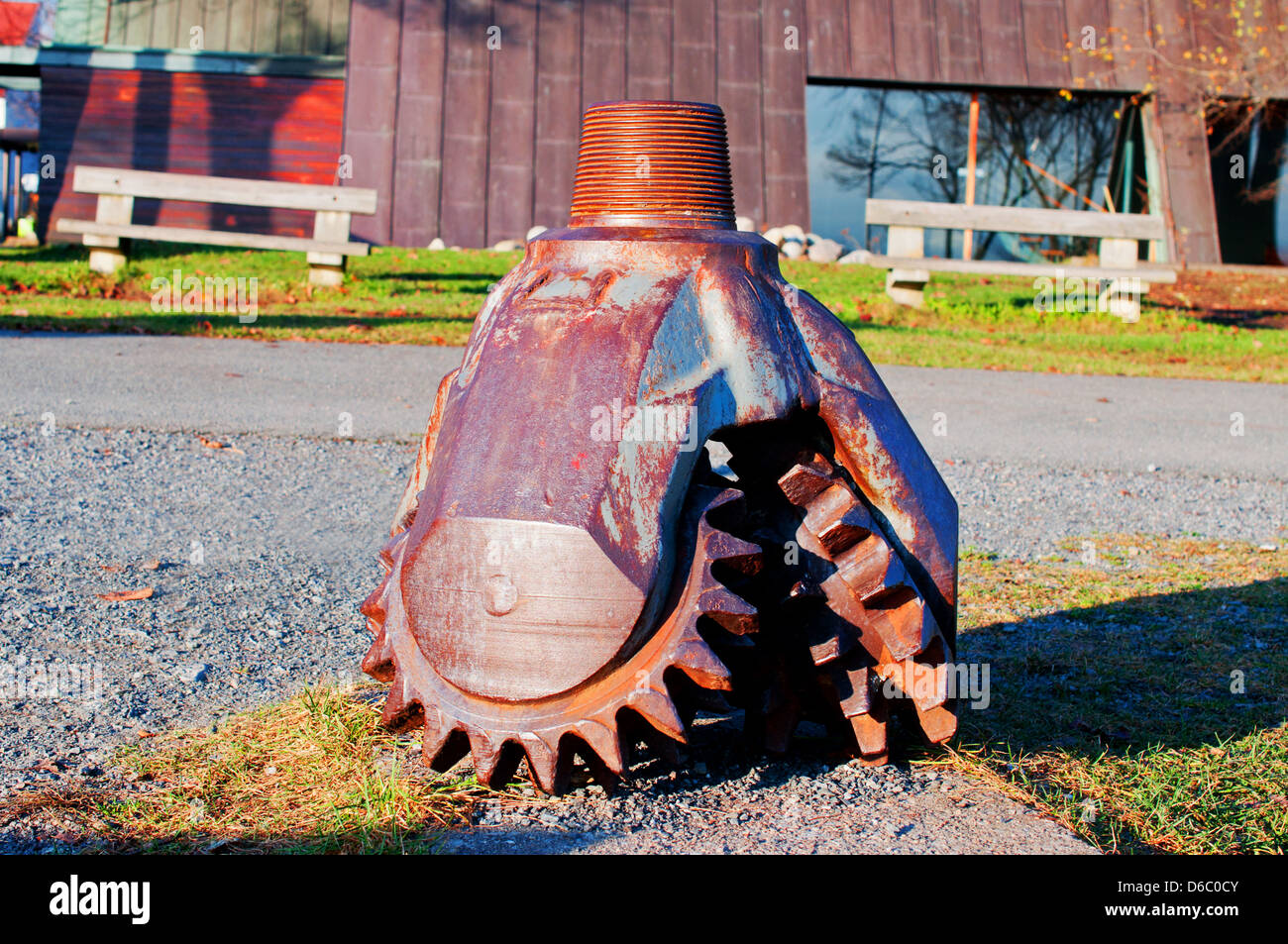 Oil drilling bit Stock Photo Alamy