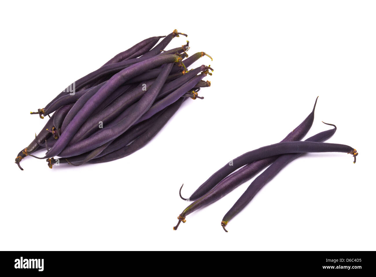 Asparagus kidney bean, studio white Stock Photo Alamy