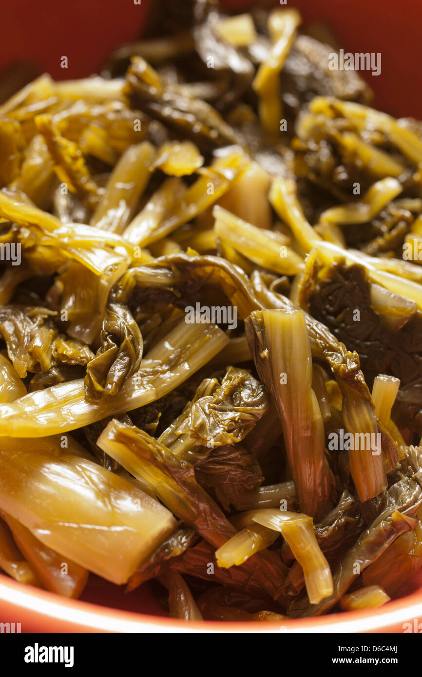 Chinese pickled cabbage Stock Photo