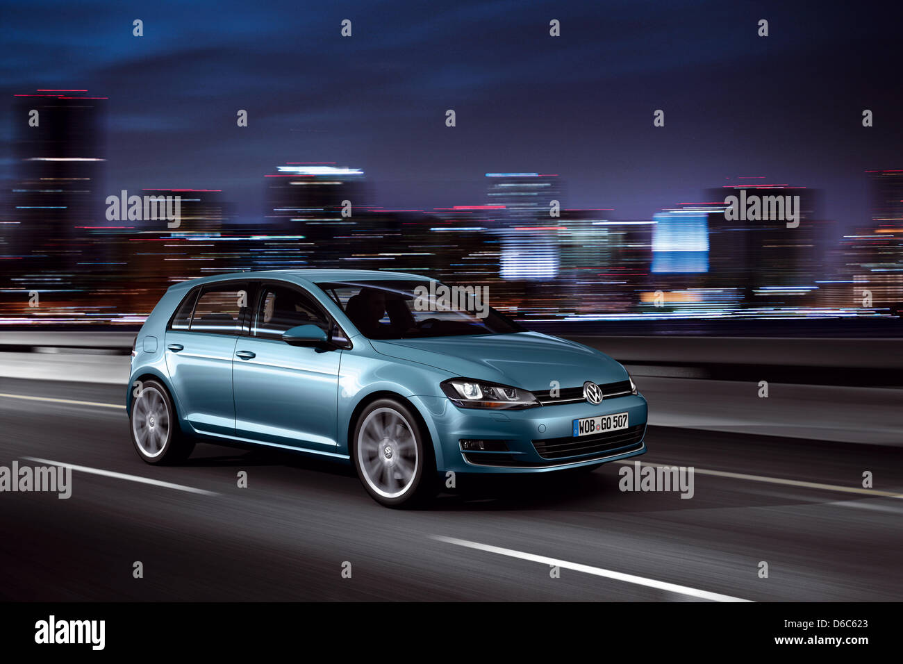 Vw golf 7 hi-res stock photography and images - Alamy