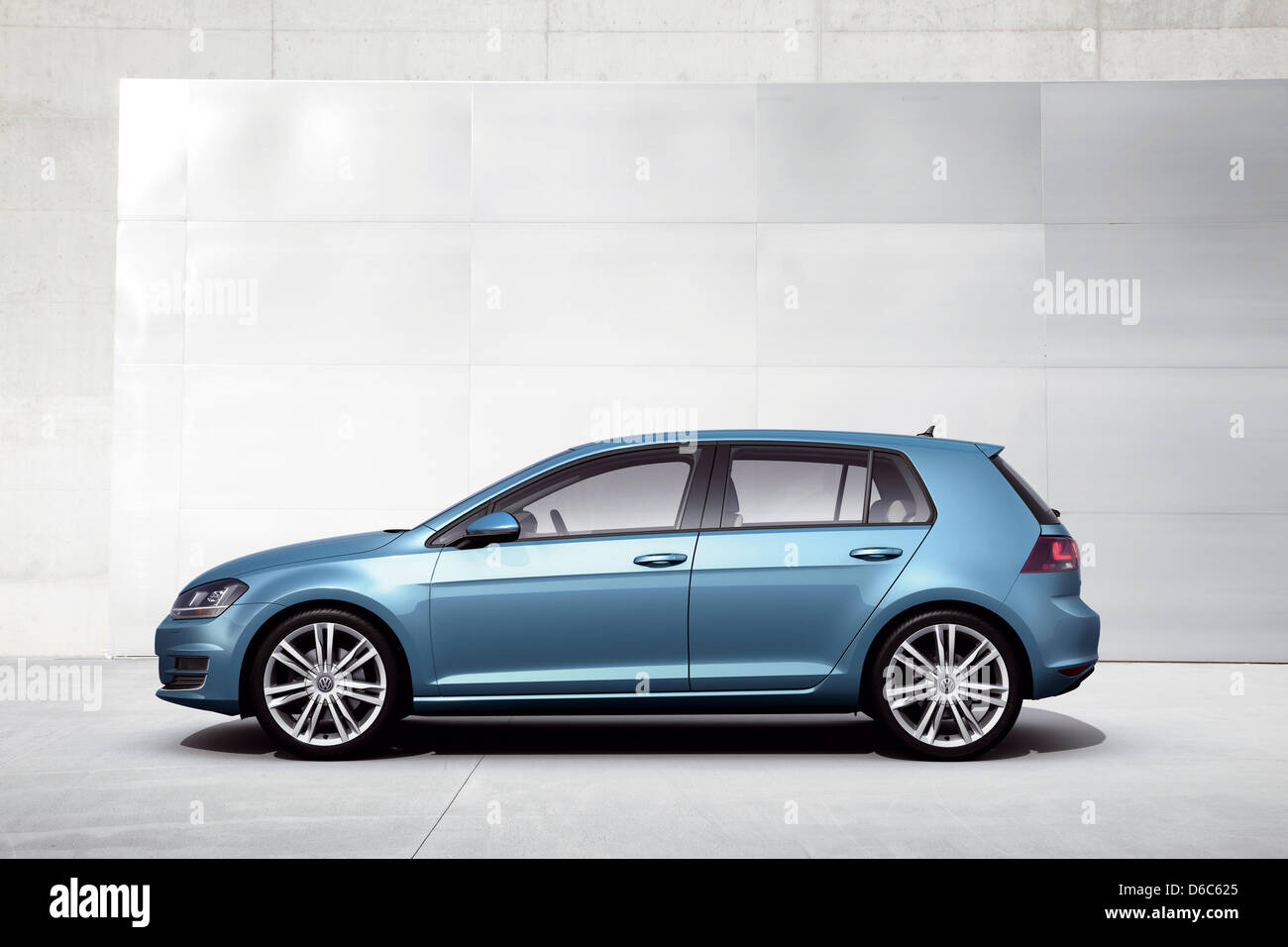 HANDOUT - An undated handout picture by Volkswagen shows the new VW Golf 7  in Wolfsburg, Germany. Volkswagen presented the 7th generation of their VW Golf  series in Berlin on 04 September
