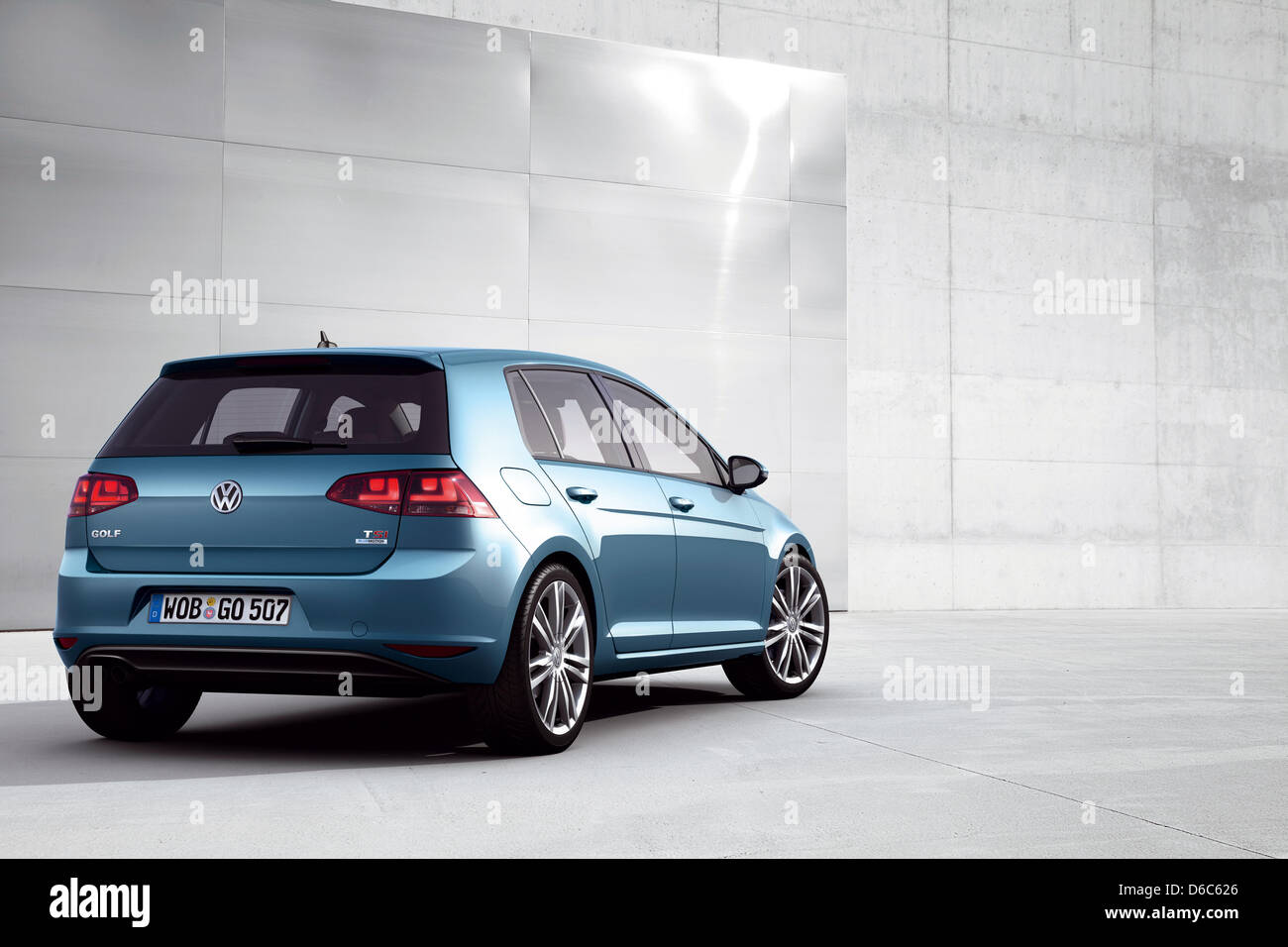 HANDOUT - An undated handout picture by Volkswagen shows the new VW Golf 7  in Wolfsburg, Germany. Volkswagen presented the 7th generation of their VW  Golf series in Berlin on 04 September