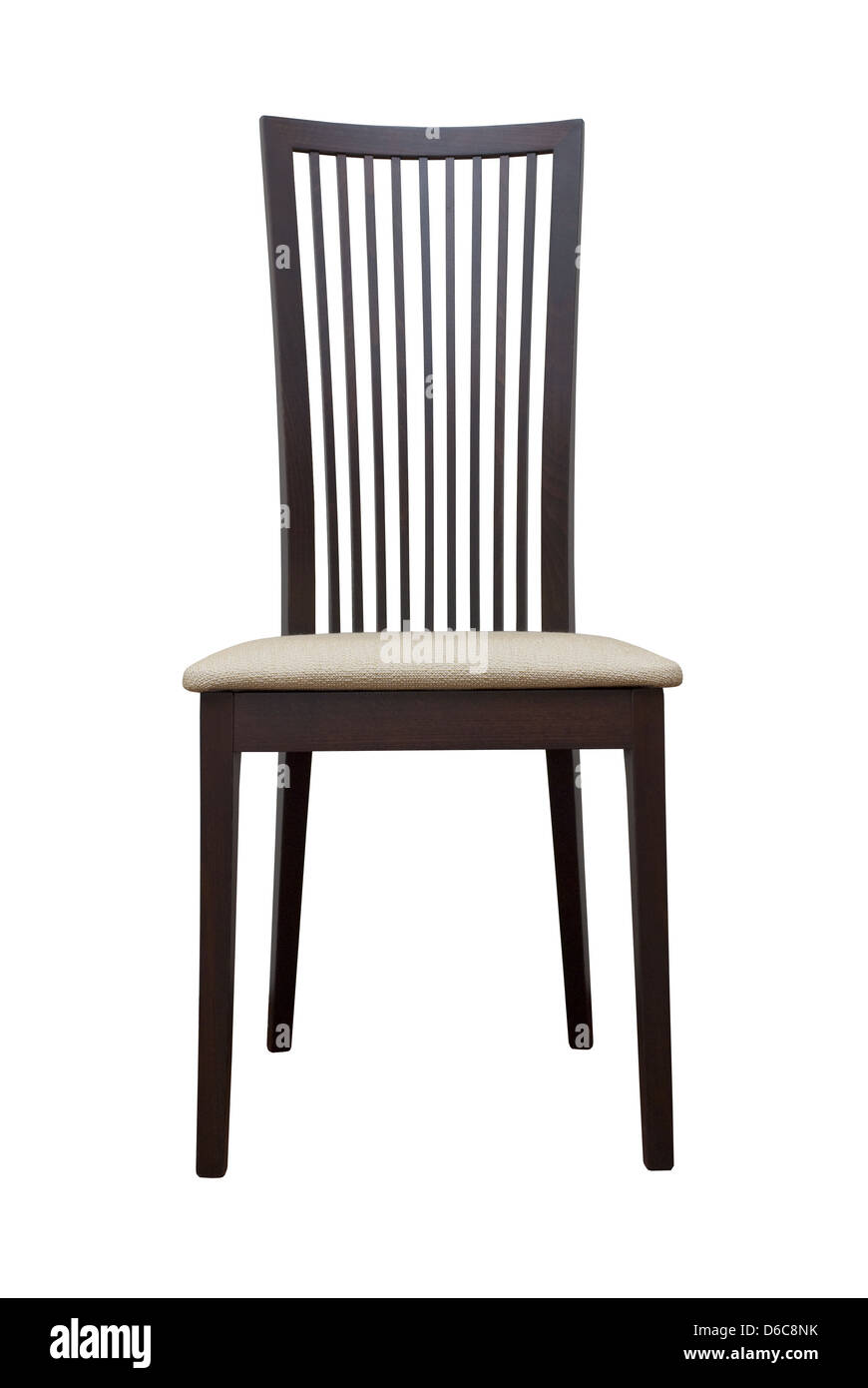 chair over white, saved with clipping path Stock Photo