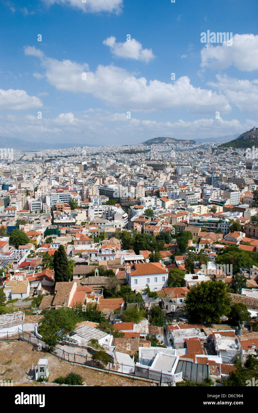 Greek city, Athens Stock Photo