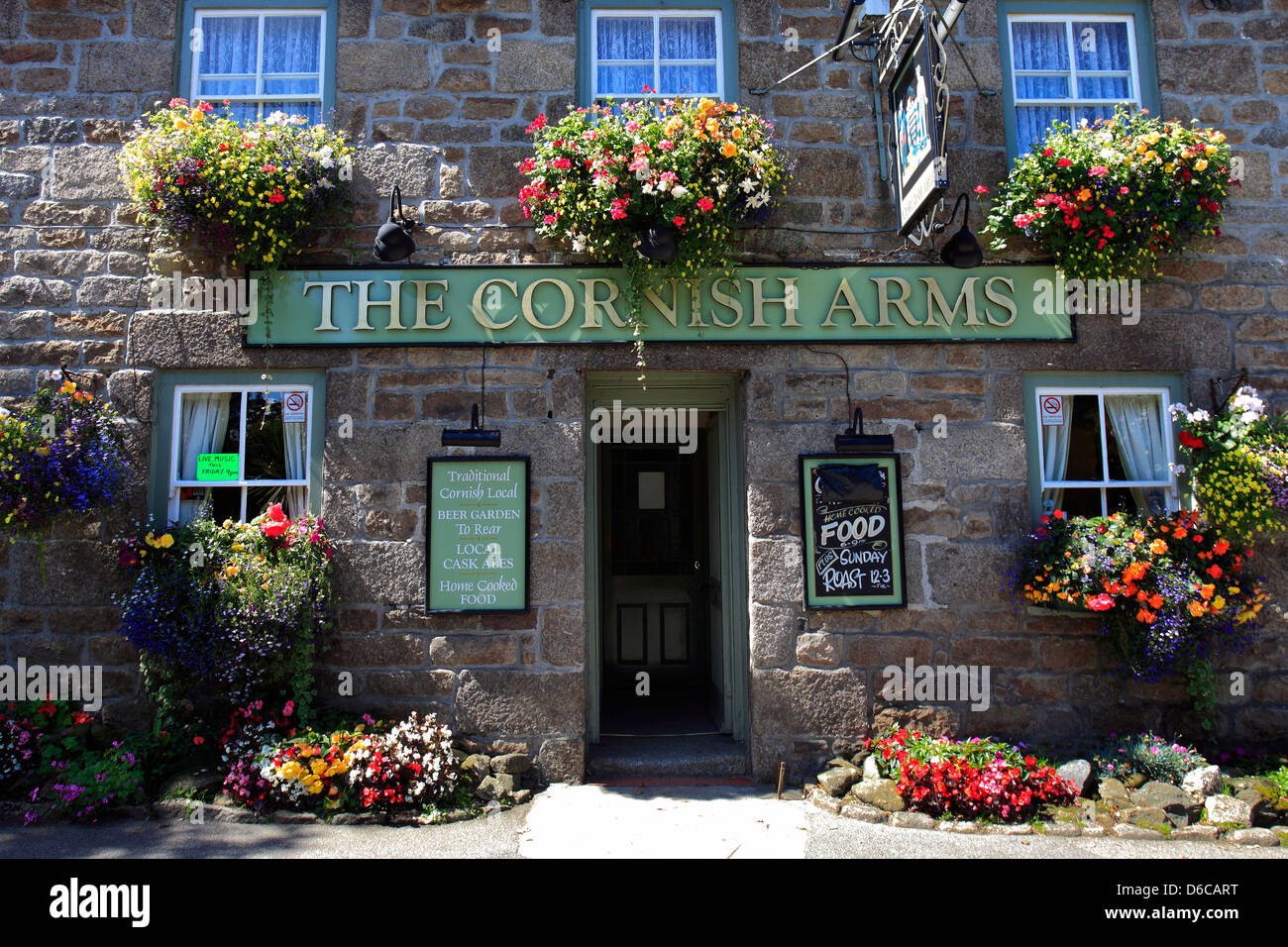 The Cornish Public House, St Ives town, Cornwall County; England; UK