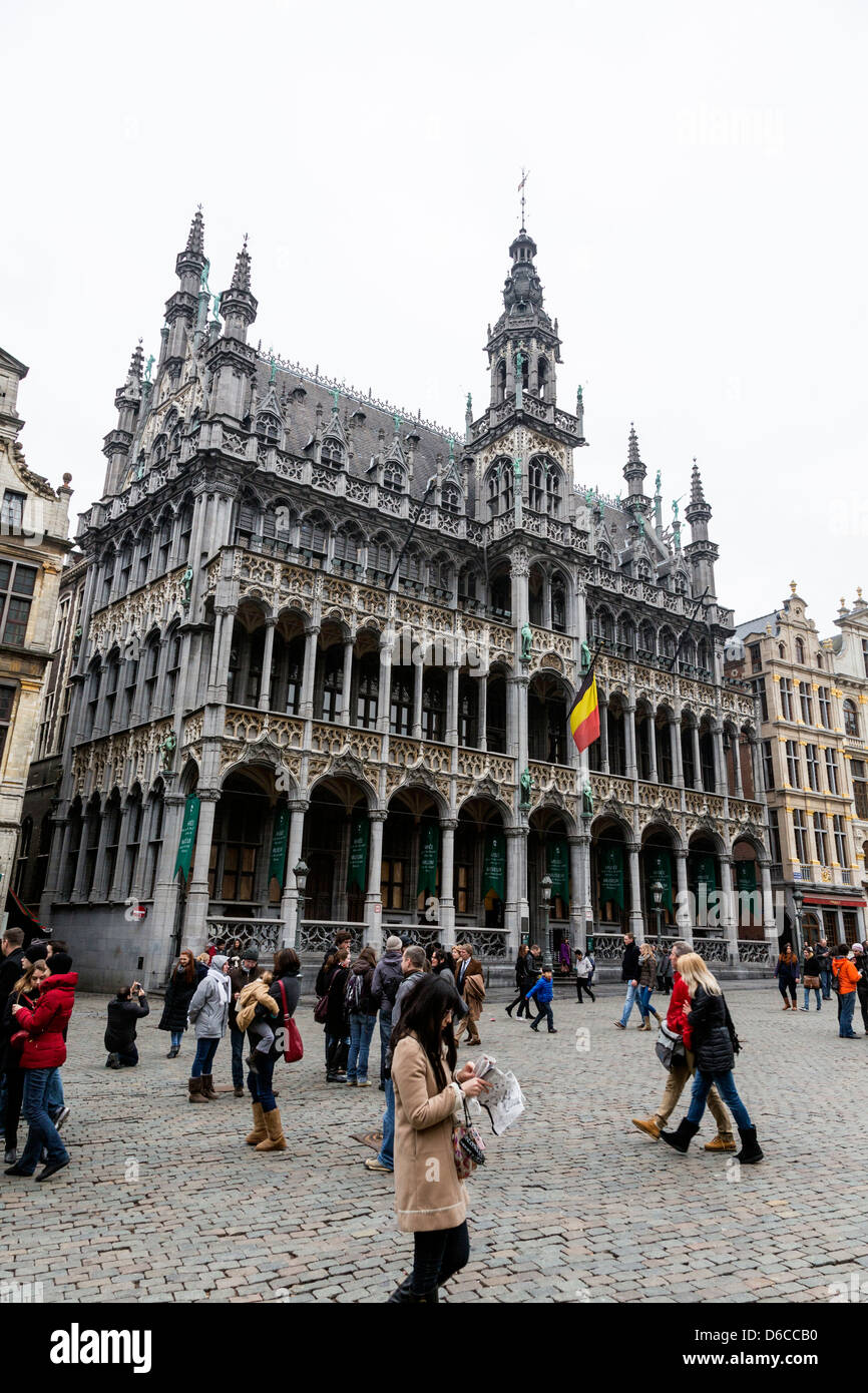 Museum of the City of Brussels, Grand-Place. Belgium Stock Photo