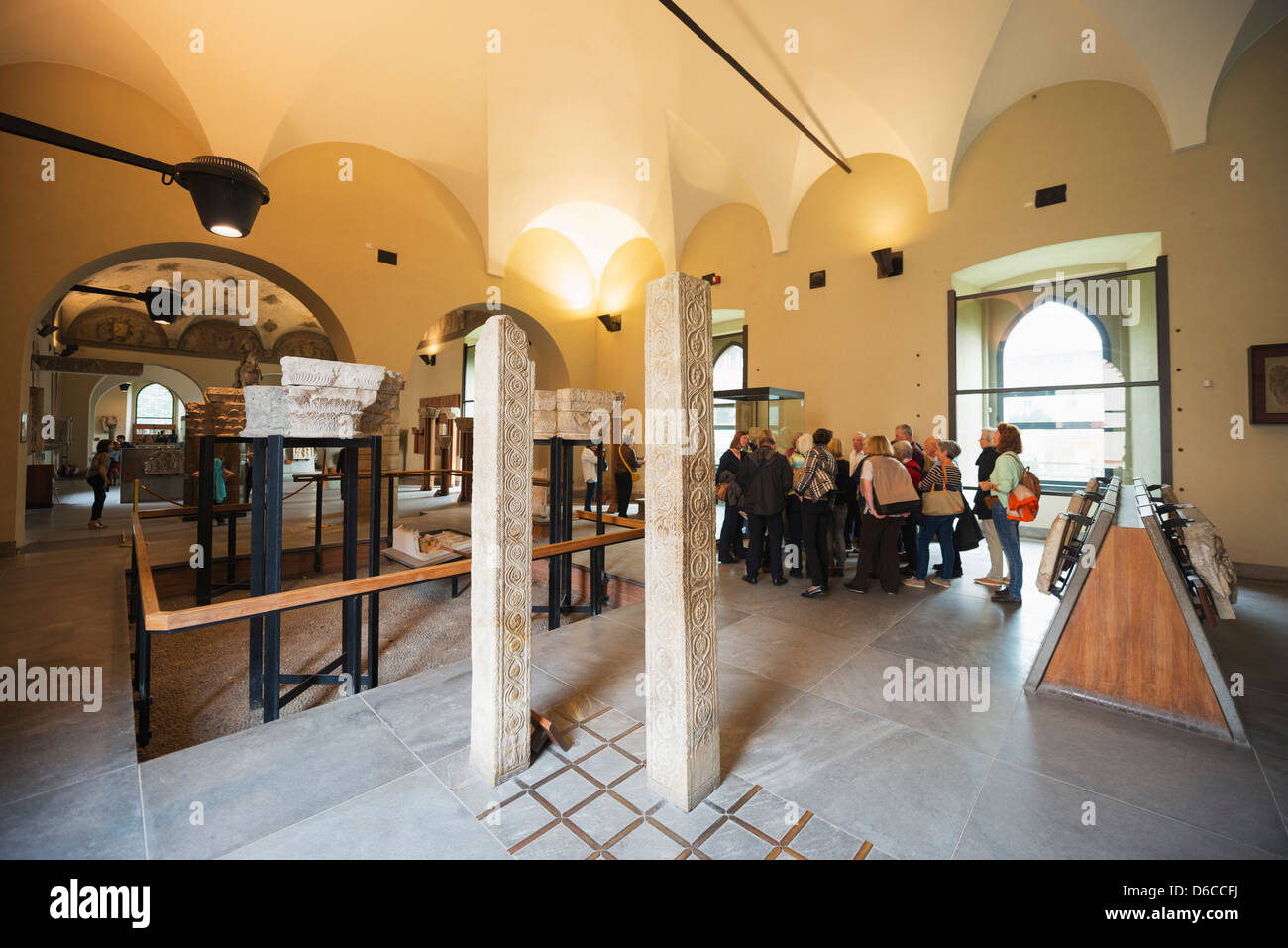 Europe, Italy, Lombardy, Milan, museum at Castle Sforzesco Stock Photo