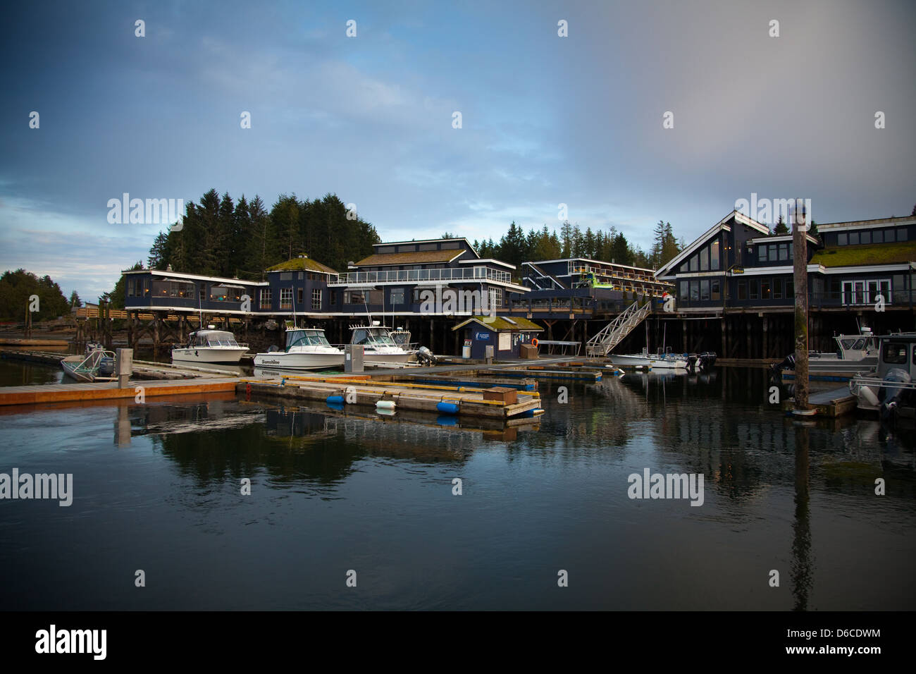 Jack's Waterfront bar, Tofino, Vancouver Island Stock Photo Alamy