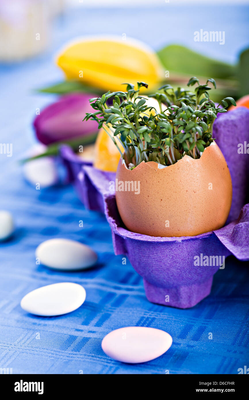 easter installation Stock Photo