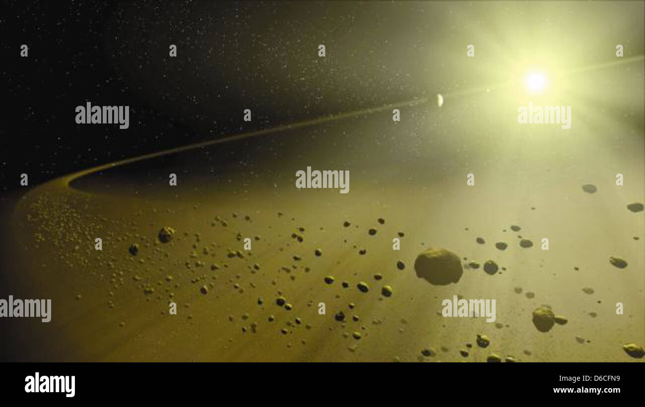 Early in the history of our solar system Stock Photo - Alamy