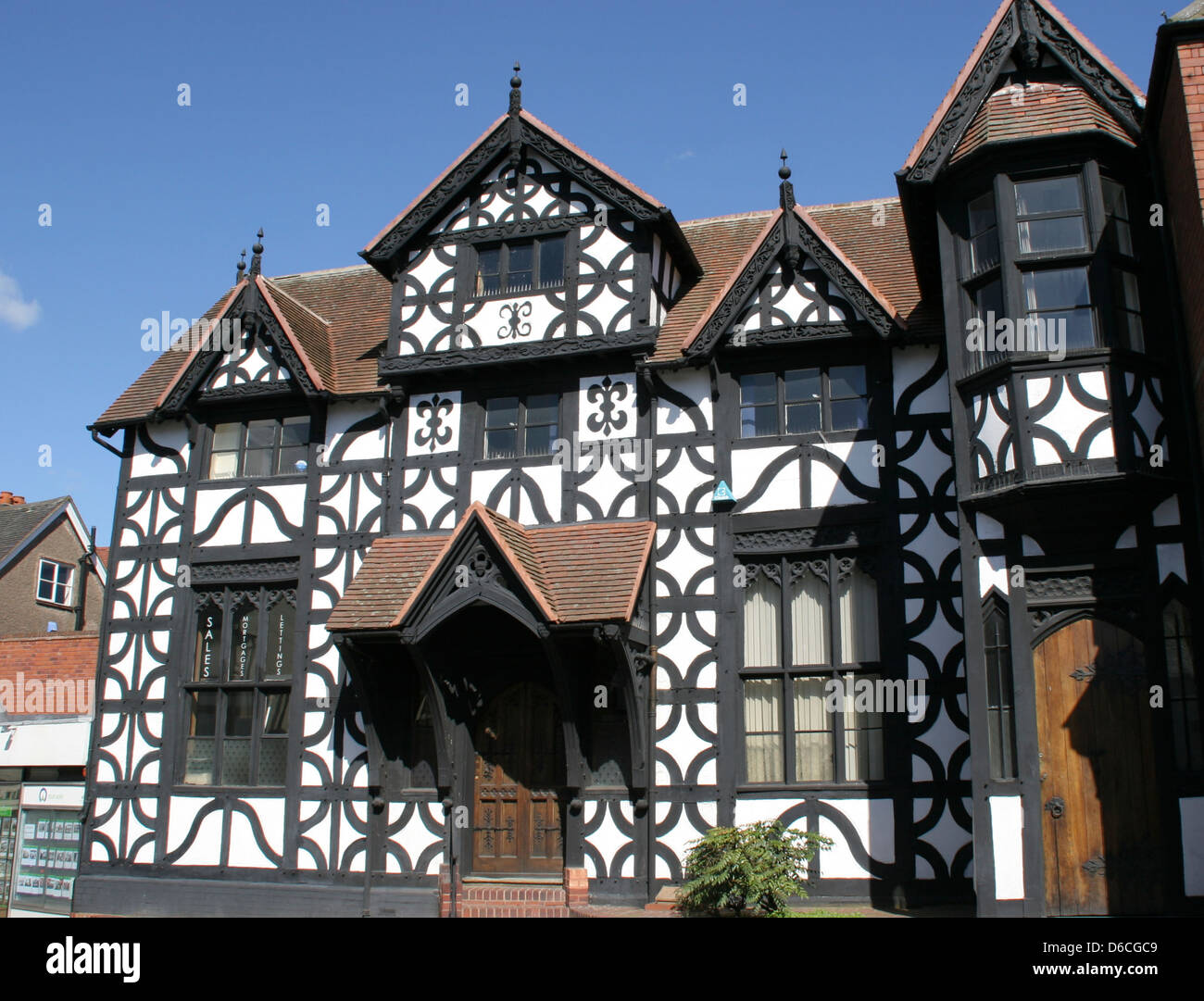 The Tudor House Bromsgrove Worcestershire England UK Stock Photo Alamy