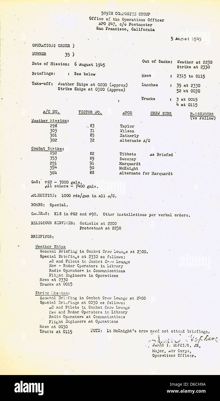 The 509th Composite Group was the first unit to deliver atomic bombs ...