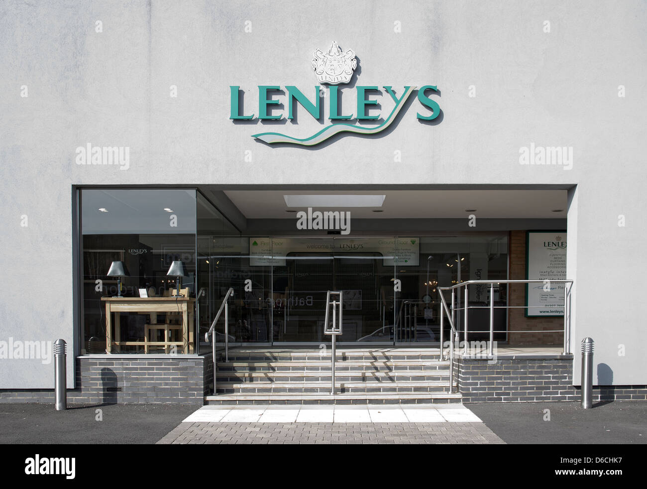 Lenleys Furniture Store Roper Road Canterbury Kent Stock Photo
