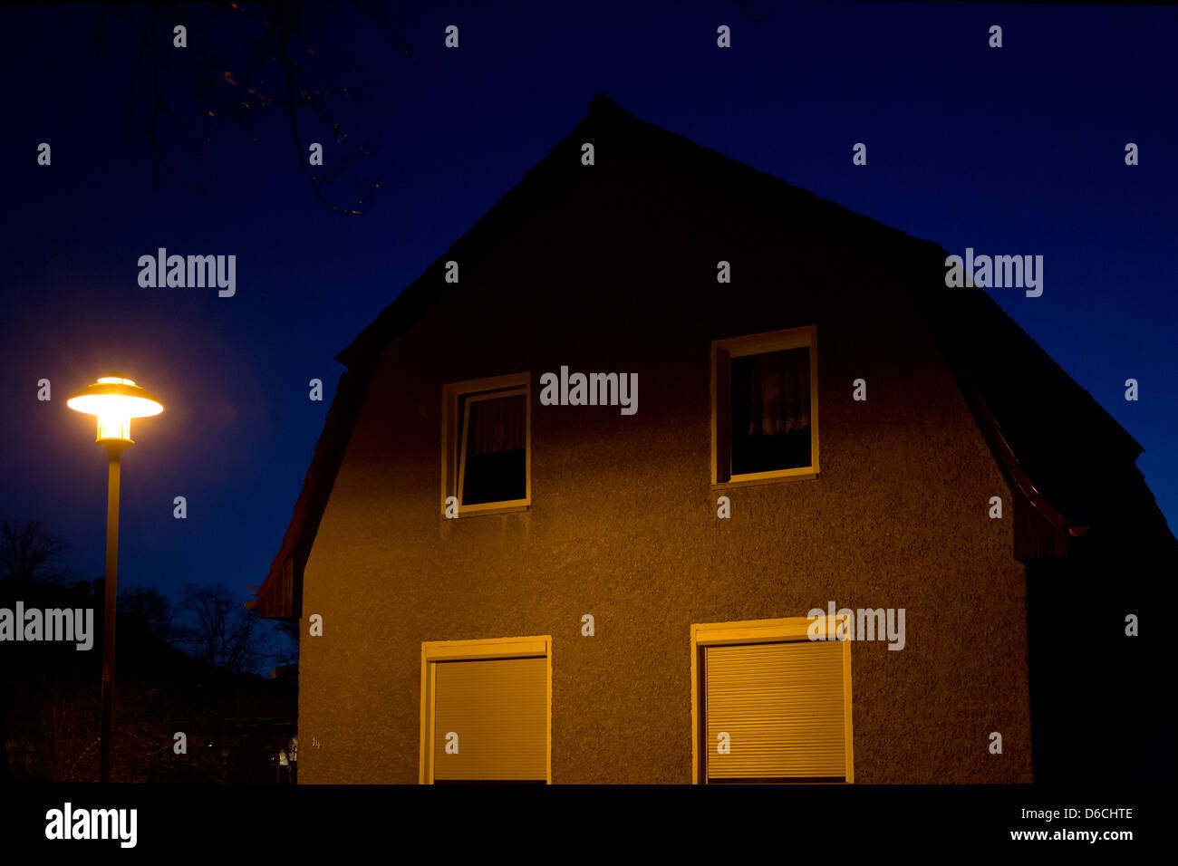 Zeuthen, Germany, a vacant house Stock Photo