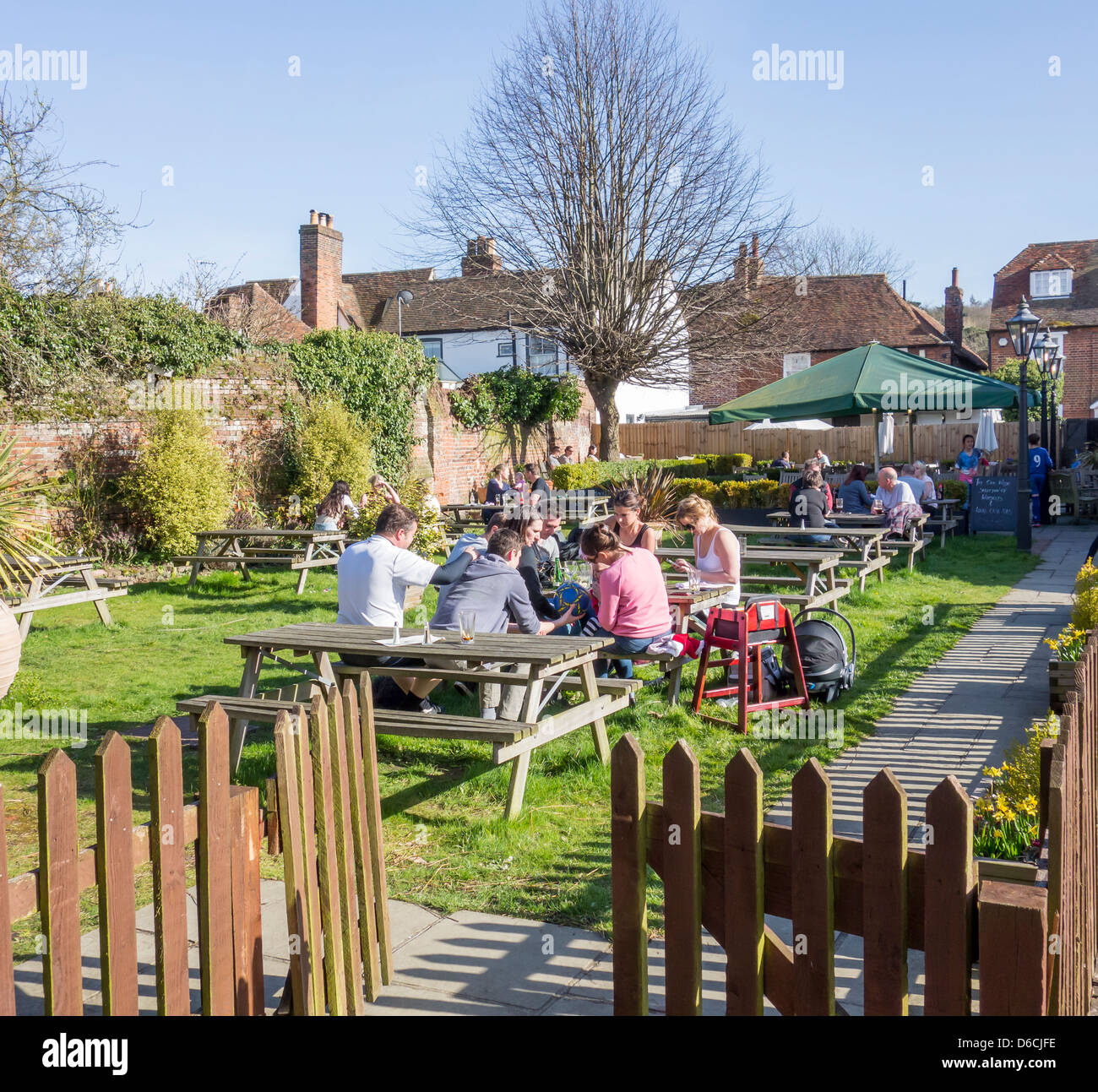Fordwich Village on the River Stour near to Canterbury Kent England