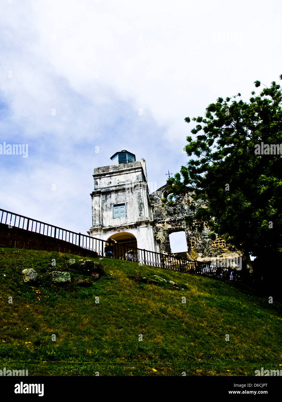 A Famosa Fort in Malacca Stock Photo