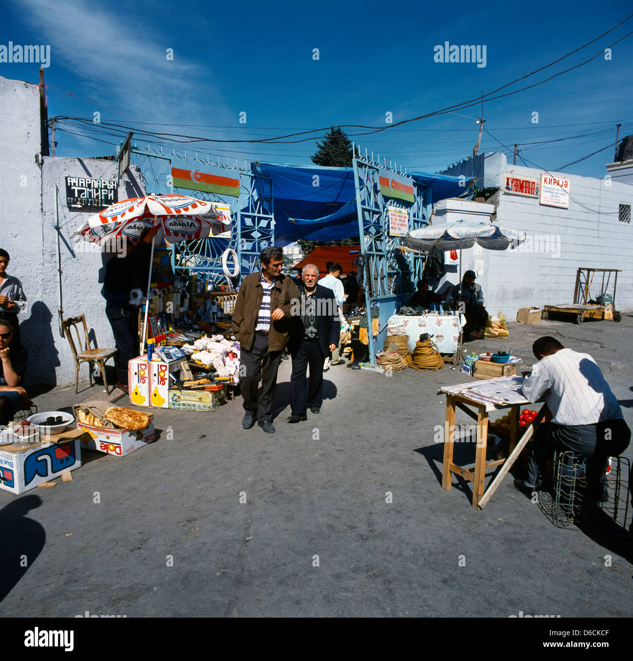 Baku azerbaijan taza bazaar men hires stock photography and images Alamy
