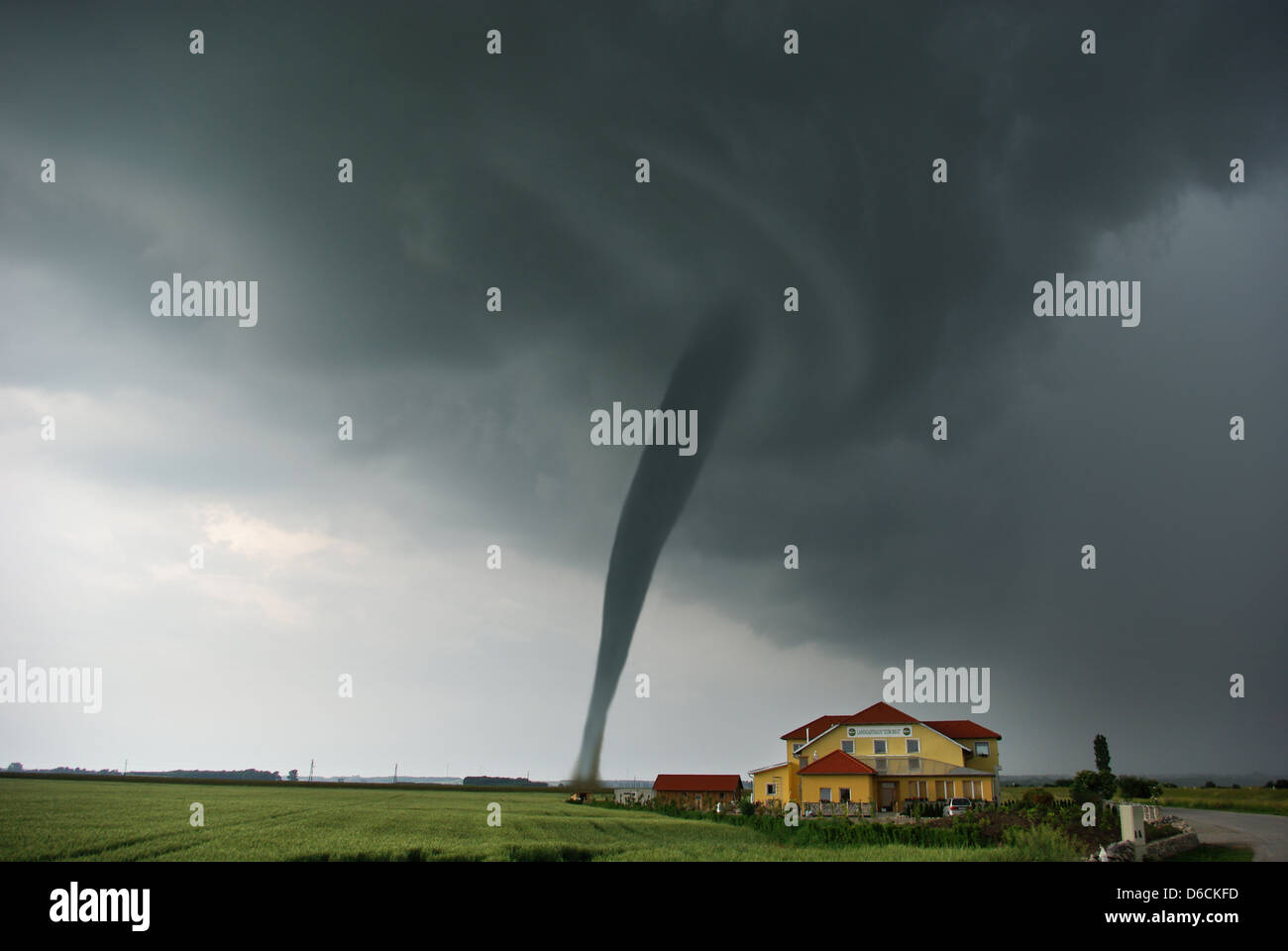 storm,natural disaster,cyclone,tornado Stock Photo
