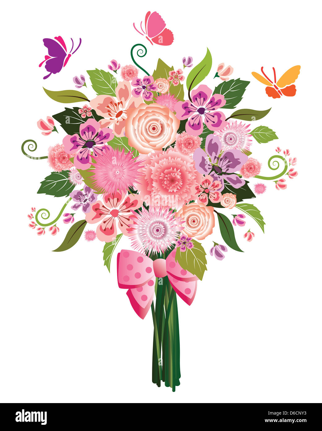 Flower Bouquet Stock Photo
