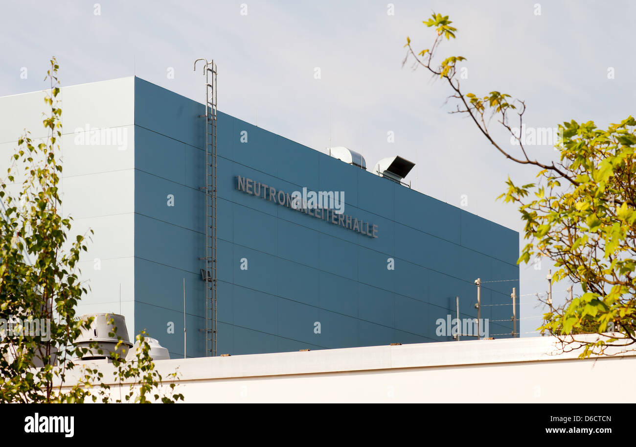 Berlin, Germany, neutron guide hall of the Helmholtz Centre Berlin for ...
