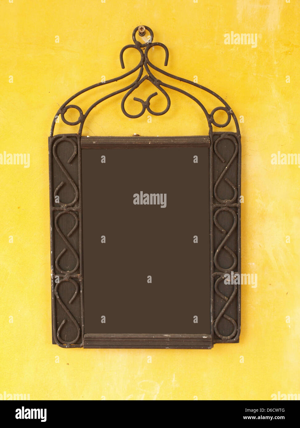 Blank menu board