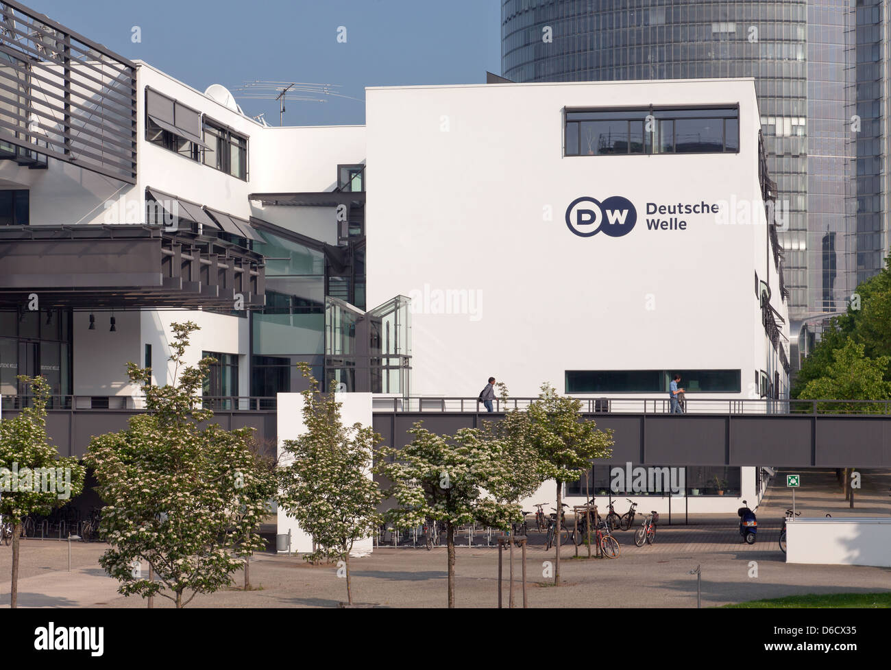 Bonn, Germany, the main radio station Deutsche Welle in Schuermann
