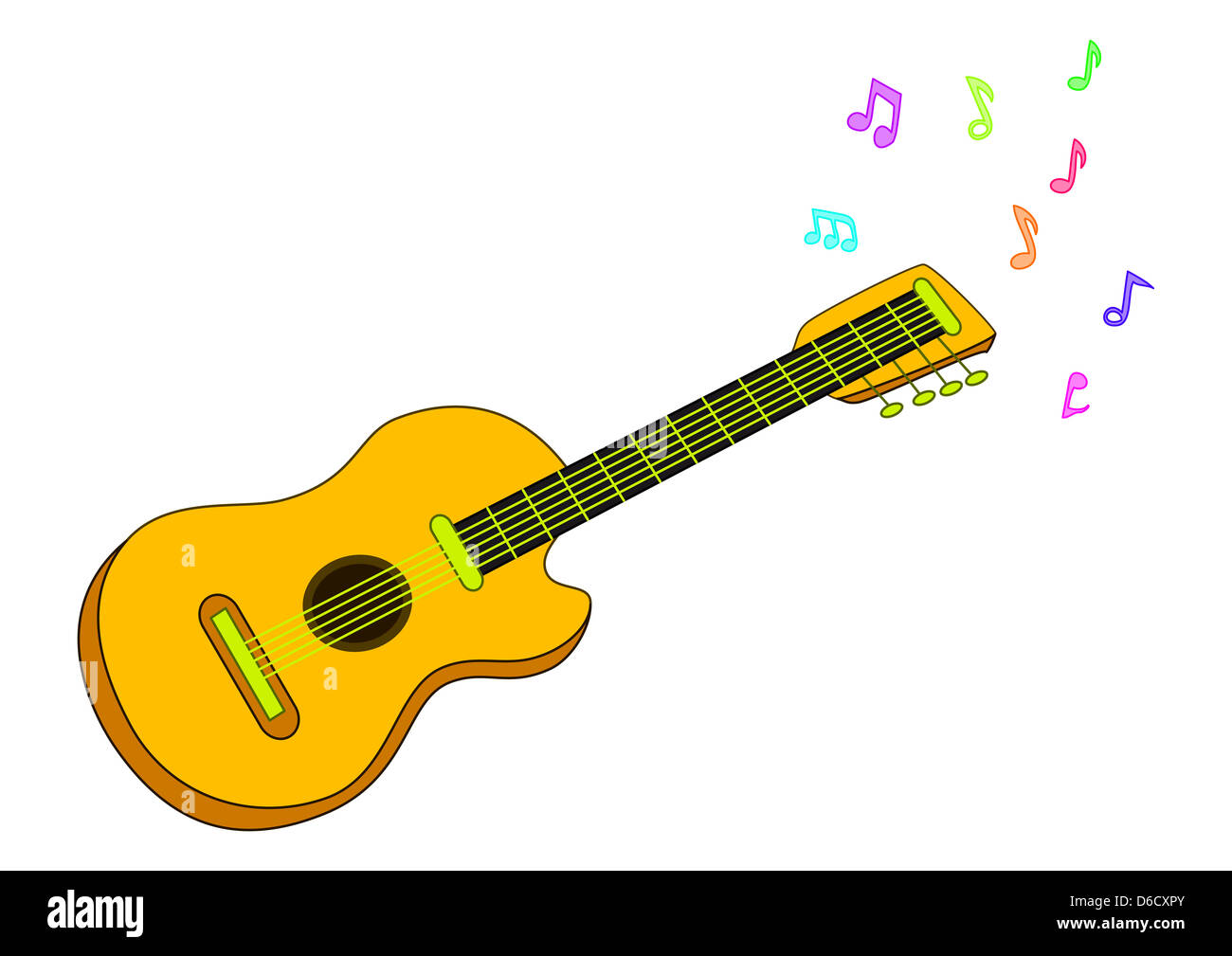 Guitar Stock Photo