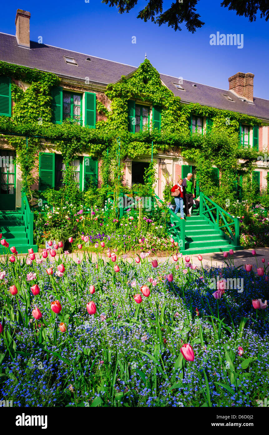 Claude Monet house and gardens, Giverny, France Stock Photo - Alamy